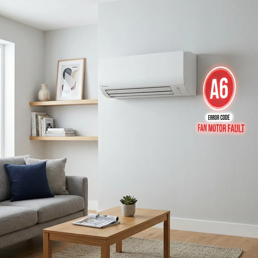 Lỗi A6 trên điều hòa Daikin FTKB35WAVMV là gì?