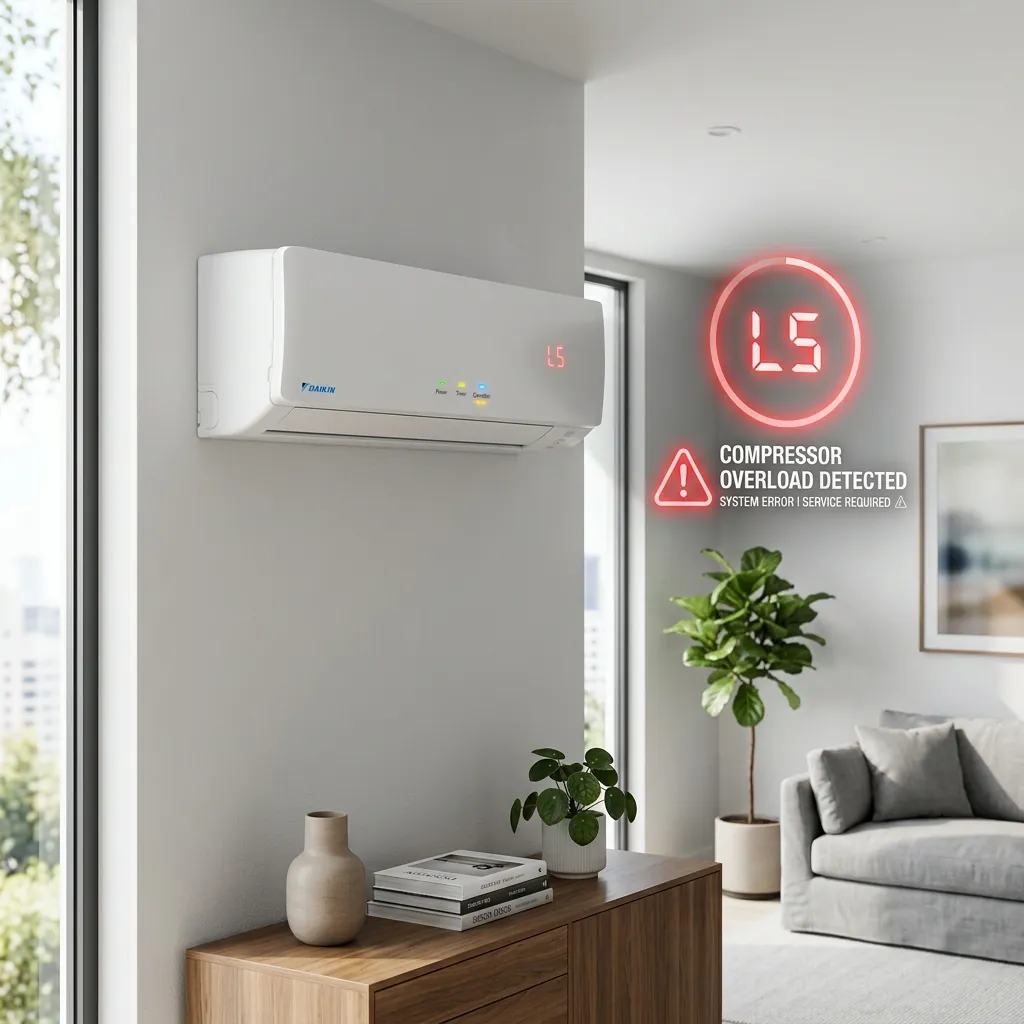 Nguyên nhân điều hòa Daikin FTKA25UAVMV báo lỗi L5 và cách xử lý 2 Lỗi L5 trên điều hòa Daikin FTKA25UAVMV là gì?
