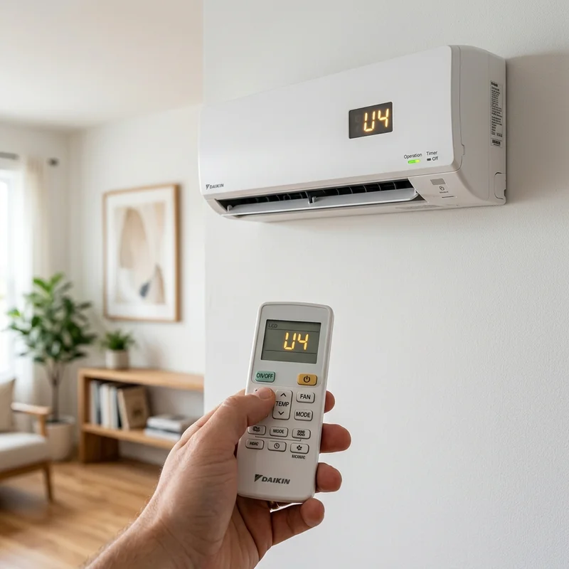 Khắc Phục Triệt Để Lỗi U4 Điều Hòa Daikin FTKB25WAVMV Tại Nhà 2 Lỗi U4 điều hòa Daikin FTKB25WAVMV là gì?