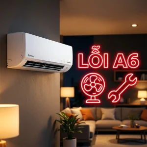 Sửa lỗi A6 điều hòa Daikin FTKB35WAVMV (Lỗi động cơ quạt dàn lạnh)