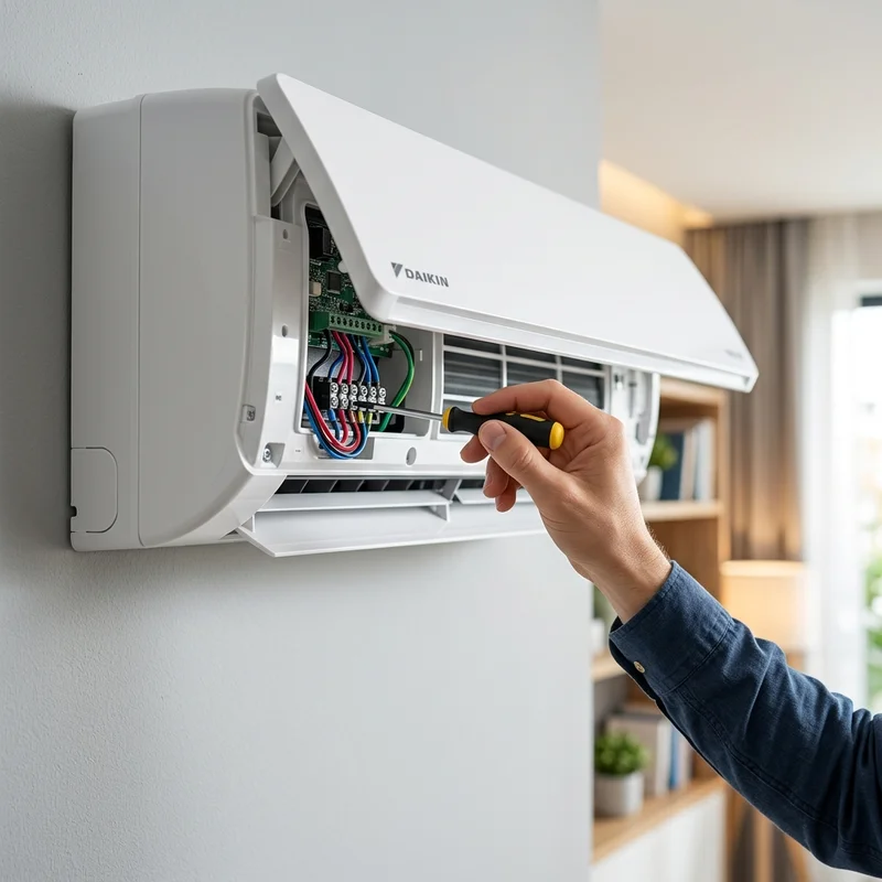 Khắc Phục Triệt Để Lỗi U4 Điều Hòa Daikin FTKB25WAVMV Tại Nhà